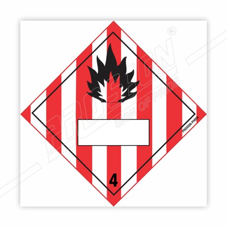 Flammable Hazardous Sign| Protector FireSafety