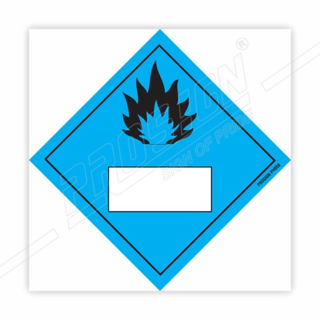 Flammable Hazardous Sign| Protector FireSafety