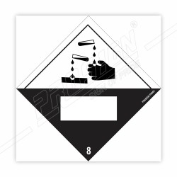 Corrosive Hazardous Sign| Protector FireSafety
