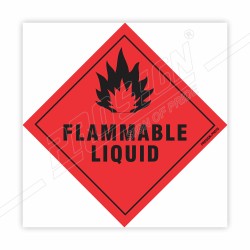 Flammable Liquid Hazardous Sign| Protector FireSafety