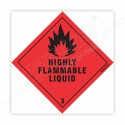 Highly Flammable Liquid Hazardous Sign| Protector FireSafety