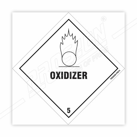 Oxidizer Hazardous Sign| Protector FireSafety