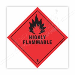 Highly Flammable Hazardous Sign| Protector FireSafety