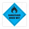 Dangerous When Wet Hazardous Sign| Protector FireSafety