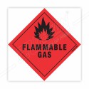 Flammable Gas Hazardous Sign| Protector FireSafety