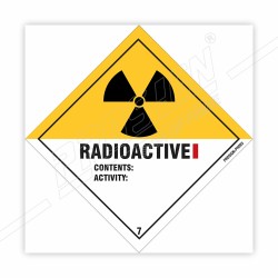 Radioactive Hazardous Sign| Protector FireSafety