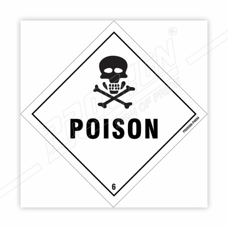 Poison Hazardous Sign| Protector FireSafety