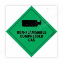 Non Flammable Compressed Gas Hazardous Sign| Protector FireSafety