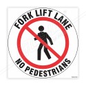 Fork Lift Lane Floor Marking Sign | Protector FireSafety