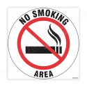 No Smoking Area Floor Marking Sign | Protector FireSafety