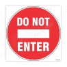 Do Not Enter Floor Marking Sign | Protector FireSafety