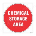 Chemical Storage Area Floor Marking Sign | Protector FireSafety