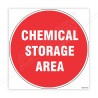 Chemical Storage Area Floor Marking Sign | Protector FireSafety