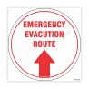 Emergency Evacuation Route Floor Marking Sign | Protector FireSafety