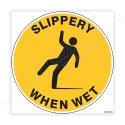 Slippery When Wet Floor Marking Sign| Protector FireSafety