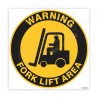 Warning Fork Lift Area Floor Marking Sign| Protector FireSafety