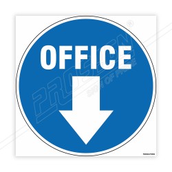 Office Down Arrow Floor Marking Sign| Protector FireSafety