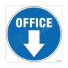 Office Down Arrow Floor Marking Sign| Protector FireSafety