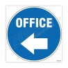 Office Left Arrow Floor Marking Sign | Protector FireSafety