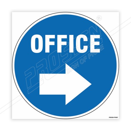 Office Right Arrow Floor Marking Sign| Protector FireSafety