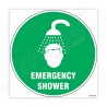 Emergency Shower Floor Marking Sign| Protector FireSafety