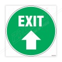 Exit Up Arrow Floor Marking Sign| Protector FireSafety