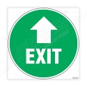 Exit Up Arrow Floor Marking Sign| Protector FireSafety