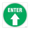 Enter Up Arrow Floor Marking Sign| Protector FireSafety