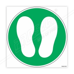 Pedestrian Floor Marking Sign| Protector FireSafety