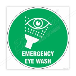 Emergency Eye Wash Floor Marking Sign| Protector FireSafety