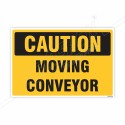 Moving Conveyor Caution Sign| Protector FireSafety