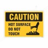 Hot Surface Do Not Touch Caution Sign| Protector FireSafety