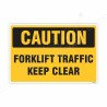 Forklift Traffic Keep Clear Caution Sign| Protector FireSafety