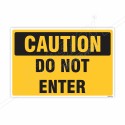 Do Not Enter Caution Sign| Protector FireSafety