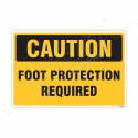 Foot Protection Required Caution Sign| Protector FireSafety