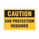 Ear Protection Required Caution Sign| Protector FireSafety