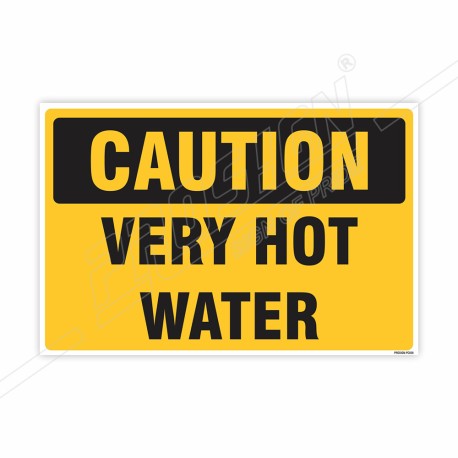 Very Hot Area Caution Sign| Protector FireSafety