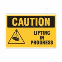 Lifting In Process Caution Sign| Protector FireSafety