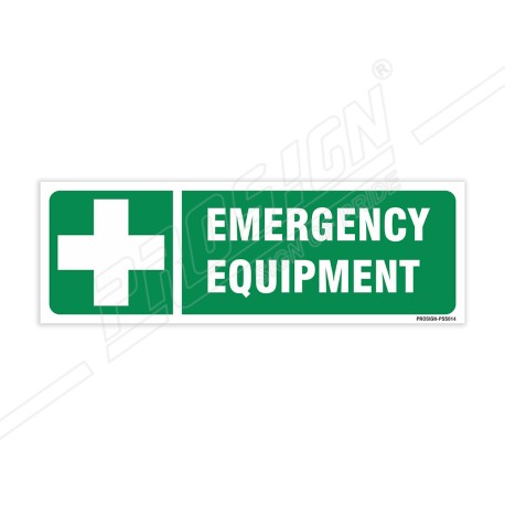 Emergency Equipment Sign| Protector FireSafety