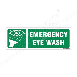 Emergency Eye Wash Sign| Protector FireSafety