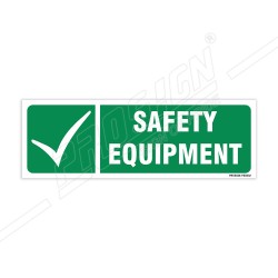 Safety Equipment Sign| Protector FireSafety