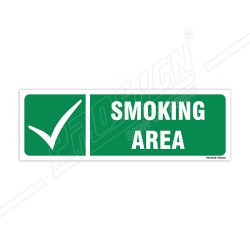 Smoking Area Sign| Protector FireSafety