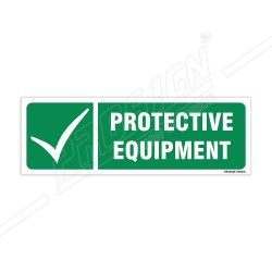 Protective Equipment Sign| Protector FireSafety