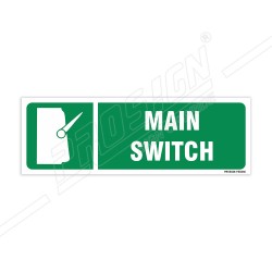 Main Switch Sign| Protector FireSafety