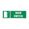 Main Switch Sign| Protector FireSafety