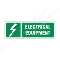 Electrical Equipment Sign| Protector FireSafety