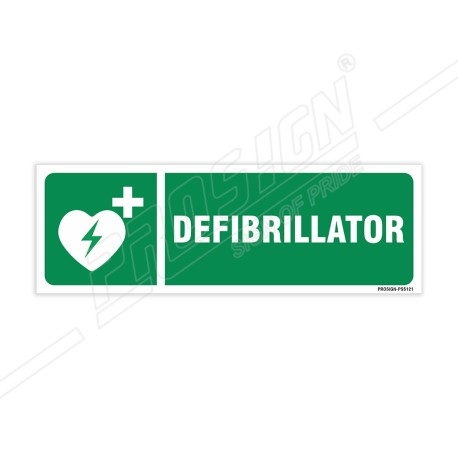Defibrillator Sign| Protector FireSafety