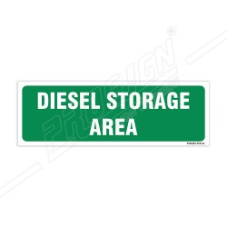 Diesel Storage Area Sign| Protector FireSafety