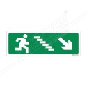 Stair With Right Down Arrow Sign| Protector FireSafety
