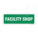 Facility Shop Sign| Protector FireSafety
